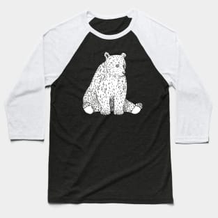 Sitting Bear Baseball T-Shirt